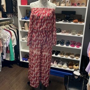 Aakaa size small romper, off the shoulder, coverup